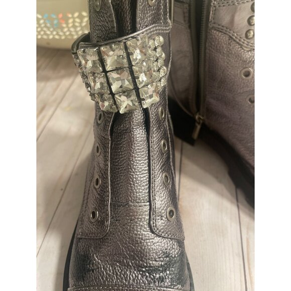 Karl Lagerfeld Paris Maeva Lug Sole Bootie (Women) SZ US 7 - Picture 2 of 15